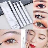 ของแท้ซุปเปอร์กันน้ำและยาวนานไม่สำคัญสามเณรอายไลเนอร์Genuine black liquid eyeliner, super black, waterproof and long-lasting, not important novice eyeliner