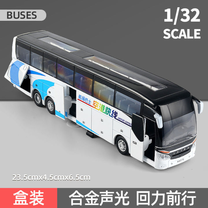 baosilun-alloy-single-layer-bus-model-warrior-acoustic-and-lighting-toys-bus-airport-express-box