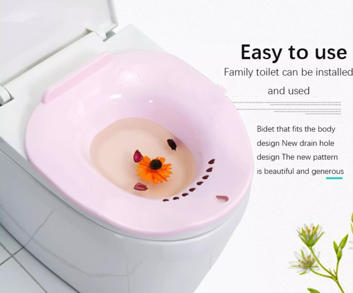 1PC Over Toilet Sitz Bath Remove Gynecological inflammation Prostatitis