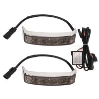 2pcs Motorcycle LED Saddlebag Lights Left Right Brake Lamp Replacement for Ultra Limited FLHTK