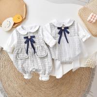 3534D Newborn Clothes Twins Clothes 2022 Autumn Sweet Girls One Piece Clothes 100Days Party Clothes Girls Dress Romper