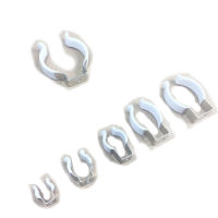 High Strength Force Stainless Steel Plastic Protection Clip T4 T5 T6 T7 T8 T9 T10 T12 Tube Light Clamp Mounting Holder for Tools