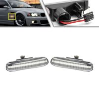 Tehautoshop】โคมไฟข้างรถ BMW E46 99 06,ปลั๊กแอนด์เพลย์ไฟสัญญาณเลี้ยว LED สีเหลืองอำพัน