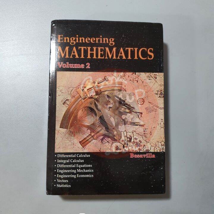 Engineering Mathematics Volume 2 By:Besavilla | Lazada PH