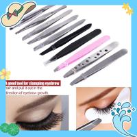 【COD】10 ชิ้น / เซ็ต Fashion Professional Multi-Function Makeup Tool Eyebrow Tweezers