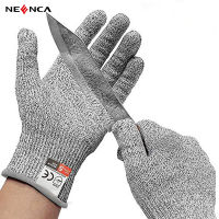 2PCS HPPE Level 5 Cut-resistant Gloves Anti-scratch Glass Cutting Safety Protection Glove For Industry Gardening Kitchen Outdoor