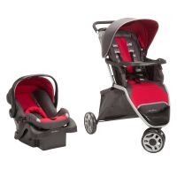 Eddie Bauer : EDBTR238CFM* รถเข็นเด็ก TriTrek Travel System, Flare