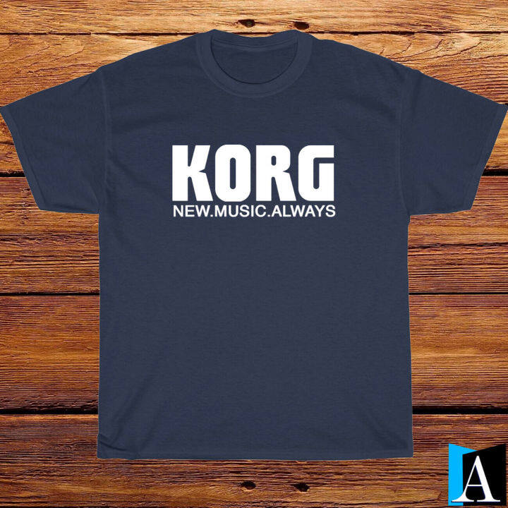 new-korg-synthesizer-music-logo-blackwhitegreynavy-tshirt-s5xl