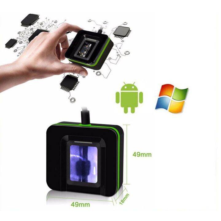 Original ZKTeco Live ID Fingerprint Sensor Support Windows, Android