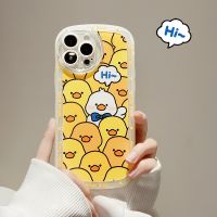 เคส Hp C53 Realme C11 Realme 5 5i 6i C3 C33 C35 C21Y C25Y C11 C25 C25S C15 C12 C2 OPPO A1K เป็ดสีเหลืองน่ารักเคสครอบโทรศัพท์ซิลิโคนนิ่ม