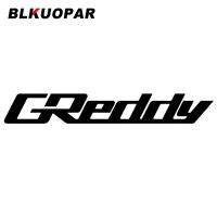 【car parts】 BLKUOPAR สำหรับ GREDDY สติกเกอร์รถบุคลิกภาพครีมกันแดดป้องกันรอยขีดข่วน D Ecals สร้างสรรค์กันน้ำตายตัดกันชนอุปกรณ์เสริมในรถยนต์