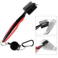 พร้อมจัดส่งฟรี!!! แปรงทำความสะอาดไม้กอล์ฟ LB004 [Golf Brushes Golf Club Cleaning Brush 2 Sided Retractable Tool Club Cleaner]