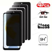 Tempered Glass Screen Protector Realme 7 Pro Screen Protectors - 4pcs Anti-spy - Aliexpress