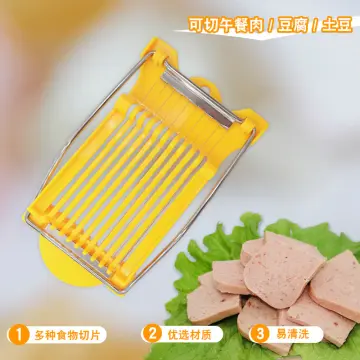 Square Grids Shaped Tofu Cutter Stainless Steel Slicer Manual Press Shredder