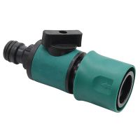 Plastic Valve with Quick Connector Agriculture Garden Watering Prolong Hose Irrigation Pipe Fittings Hose Adapter Switch 1 Pc Pipe Fittings Accessorie