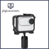 JIAJUSUANSOU เคสพลาสติกกันกรอบกันกระแทกแบบปลดเร็วกันกระแทกสำหรับ Insta360 GO 3กล้องแอคชั่นแคมเมรา