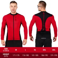 WEST BIKING Long Sleeve Cycling Jersey Breathable Team Racing Sport Bicycle Jersey Men Shirt Clothing Comfortable Bike Jersey