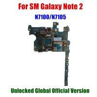 บอร์ดปลดล็อครุ่น Eu สำหรับ Galaxy โน้ตสอง N7100 N7105 Note 2แผ่นแผงวงจรหลักลอจิกเมนบอร์ด