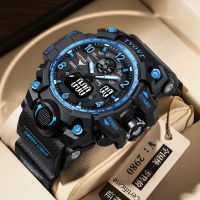 【July hot】 Youth multi-functional electronic watch junior high school students mens sports swimming waterproof trendy of technology