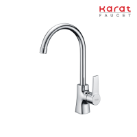 Karat Faucet ก๊อกซิงค์เดี่ยวแบบก้านโยกติดบนเคาน์เตอร์ KF-18-917-50