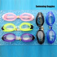 Swimming Goggles Glasses with Earplugs Nose Clip Waterproof Silicone Unisex