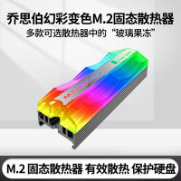 Giuseppe rgb phantom M.2 หม้อน้ำฮาร์ดไดรฟ์โซลิดสเตต M2 แผ่นนำความร้อน nvme เสื้อกั๊กระบายความร้อน การซิงโครไนซ์เมนบอร์ด