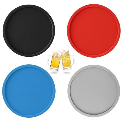 【CW】 1pcs Cup Coaster Non-slip Silicone Drink Glass Coasters Mug Placemat Accessories