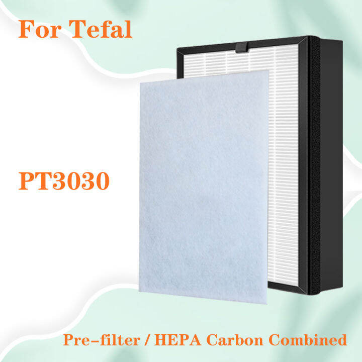 สำหรับ Tefal PT3030เครื่องฟอกอากาศกรองเปลี่ยน2 In 1 HEPA ถ่านรวมกรอง ...