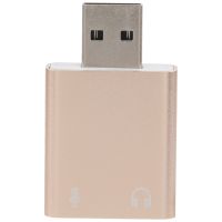 Usb Sound Card 7.1 External Usb To Jack 3.5Mm Headphone Adapter Stereo Audio Mic Sound Card For Pc Computer Laptop