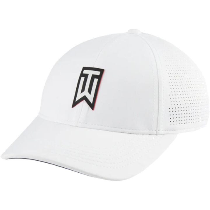 nike-หมวกกอล์ฟไนกี้-nike-dri-fit-tiger-woods-legacy91-golf-hat-dh1344-100-white-black-สินค้าลิขสิทธิ์แท้