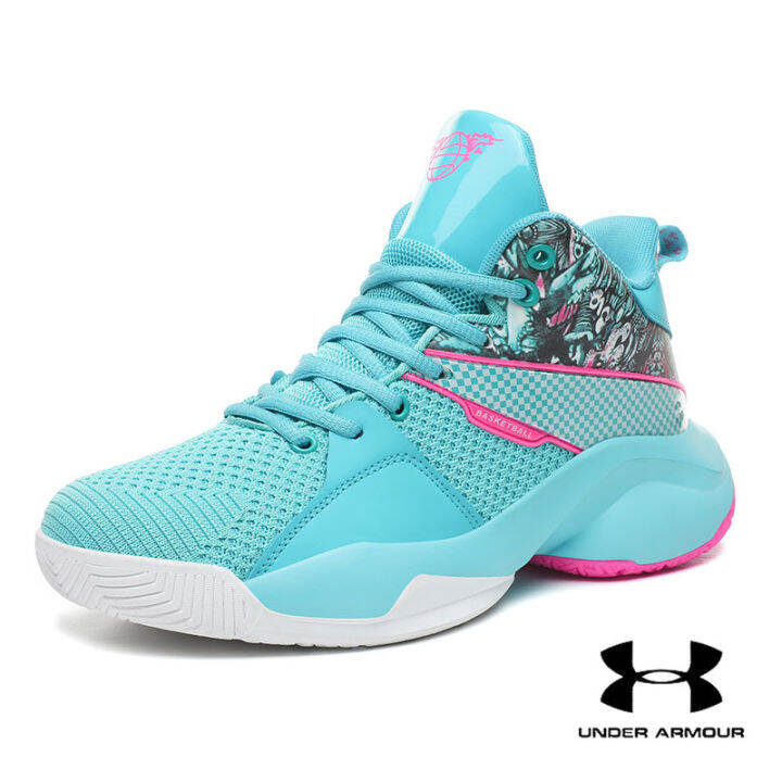 Under armor high top best sale basketball shoes