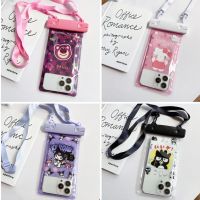 Cartoon Kitty Kuromi Waterproof Mobile Phone Bag PVC Transparent / With Neck Strap / Swimming Diving Storage Pouch