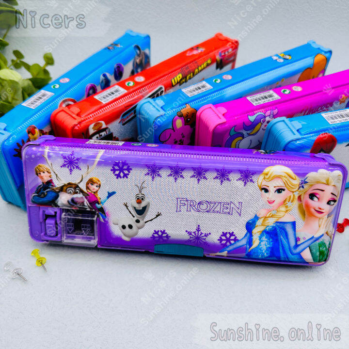 Plastic Pencil Case Pencil Box W/sharpener PC1818 Lazada PH