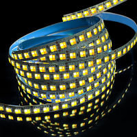 5m 60120leds SMD5050 DC12V DC24V LED Strip Cool White + Warm White 2 In 1 Chip Color Temperature Adjustable LED Light Strip