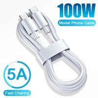 yqcx001 sell well - / PD 100W kabel USB typ C do typu C przewód do xiaomi poco f3 Plus mi 12 11 pro PD 6A QC3.0 szybkie ładowanie usb c do usb c kabel danych