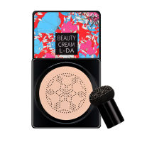 L-DA Air Cushion BB Cream Perfect Foundation 亮达小蘑菇头气垫bb霜 遮瑕粉底化妆品CC霜 网红蘑菇气垫