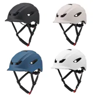 Ultralight Helmet Breathable Taillight Riding Safety Caps With Brim Protection Gear For Bike