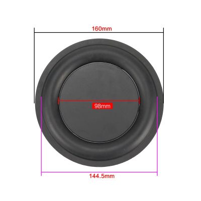 ‘；【-【 GHXAMP 6.5 INCH 160MM Boost Bass Passive Radiator Speaker Ruer Vibration Membrane Plate For 6.5 Inch Subwoofer Speaker DIY