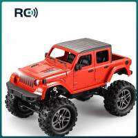 รถ RC จำลอง4X4 1:14รถจี๊ปรีโมทคอนโทรลรถกระบะ4WD บิ๊กฟุตยานพาหนะออฟโรดรถของเล่นวิทยุกันน้ำสำหรับเด็กจำลองวันเกิดของขวัญปีใหม่