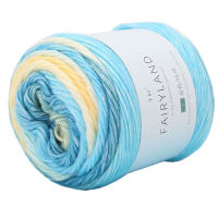 N57H 100g Sweater Scarf DIY Tie Dyed Gradient Color Hand Knitting Soft Crochet Thread Wool Yarn Cotton Hand-woven Hand Knitting