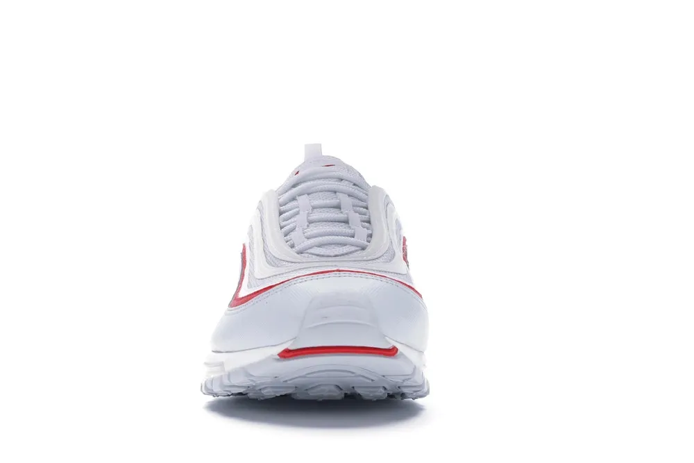 nike air max 97 white pure platinum university red