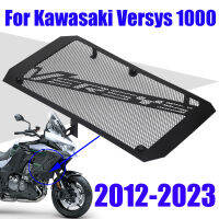 หม้อน้ำรถจักรยานยนต์ Guard Grille Grill ป้องกันสำหรับ KAWASAKI Versys 1000 KLE KLE1000 2012-2023อุปกรณ์เสริม