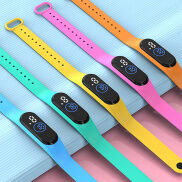 Student Fitness Smart Bracelet Long Lasting Power Saving Candy Color Watch