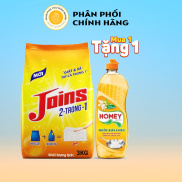 Mua 1 Tặng 1 Bột Giặt Joins 2 Trong 1 Giặt & Xả 3Kg Gói Tặng 1 Chai NRC