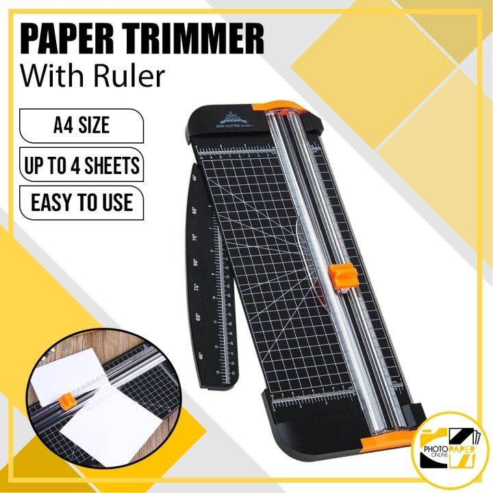 Paper Trimmer with Ruler Cutter A4 Lazada PH