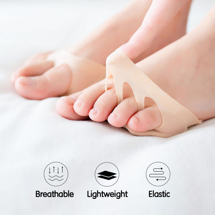 five-toes-forefoot-pads-สำหรับผู้ชายผู้หญิง-protector-half-insoles-รองเท้าส้นสูง-foot-care-แทรก-calluses-corns-5คู่-pack