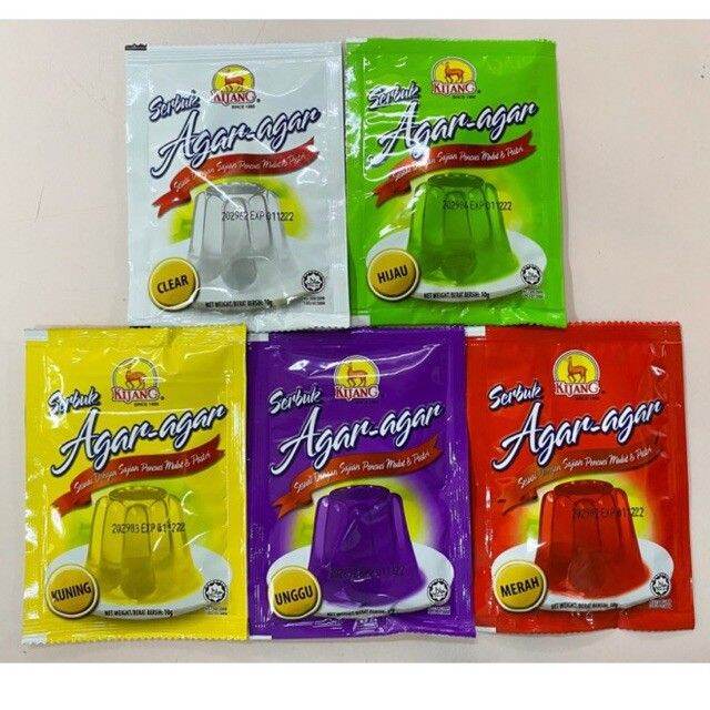 Kijang Serbuk Agar Agar Agar Agar Powder Jelly Powder 燕菜粉 10g Lazada