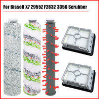 สำหรับ Bissell X7 3350F 2832Z อุปกรณ์2955Z อะไหล่ลูกกลิ้งแปรง Hepa ชุดกรองสมาร์ทเครื่องดูดฝุ่นหุ่นยนต์เครื่องใช้ในบ้าน