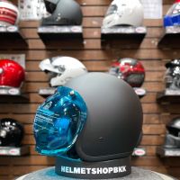 (ราคาเฉพาะชิลด์)ชิลด์ BILTWELL BUBBLE SHIELD BLUE-ANTI-FOG