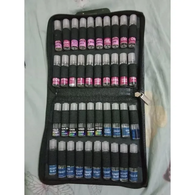 3ml OILBASED INSPIRED PERFUME TESTER KIT FOR MEN AND WOMEN by 40's